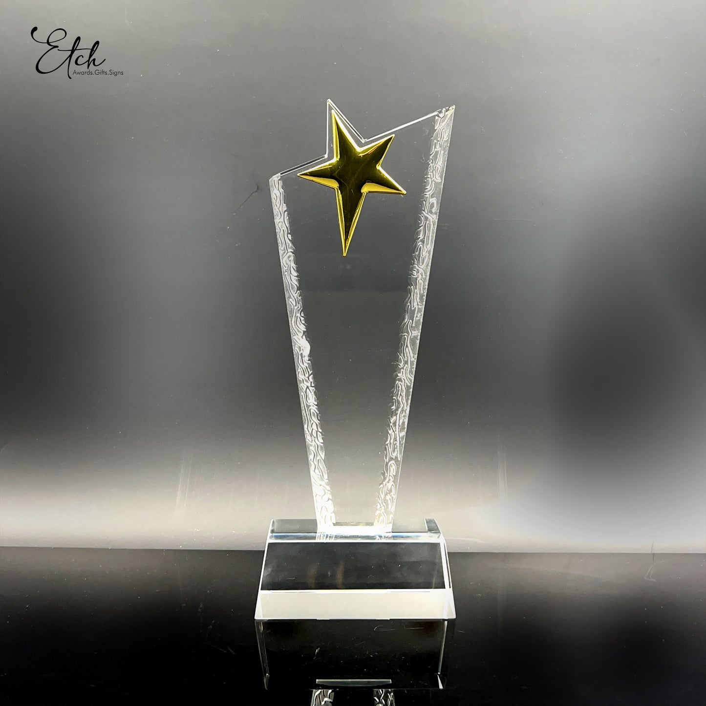 Eternal Golden Star Trophy Award