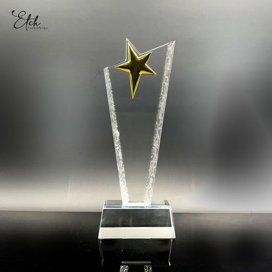 Eternal Golden Star Trophy Award