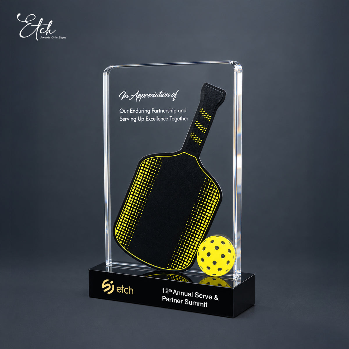 Pickleball Paddle Award
