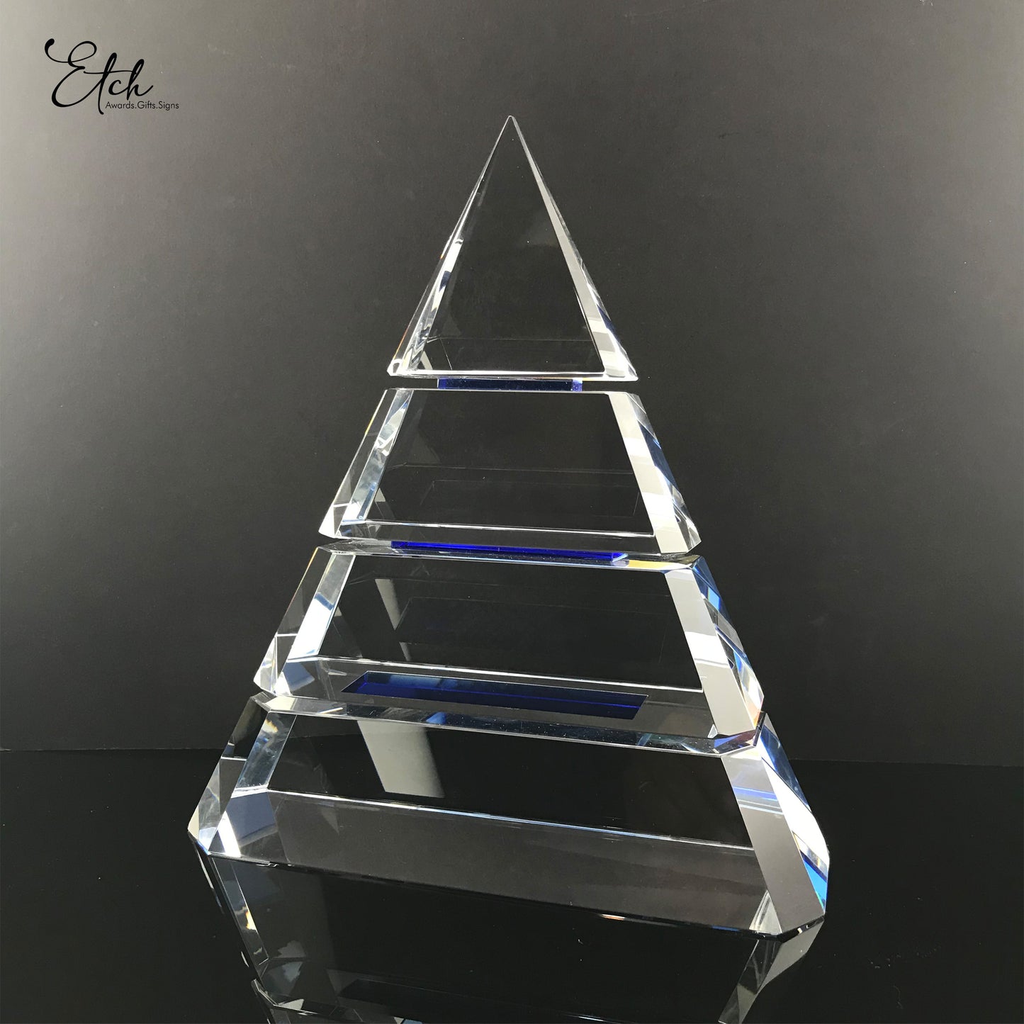 Accolade Pyramid Crystal Award