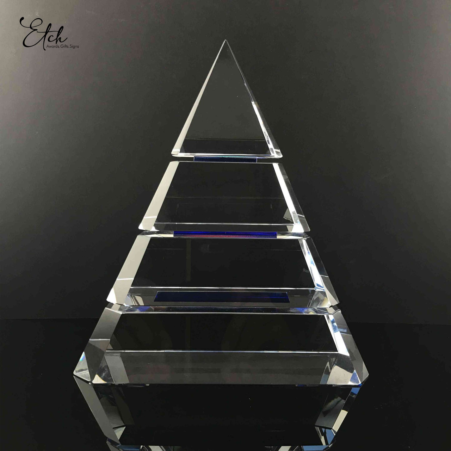Accolade Pyramid Crystal Award