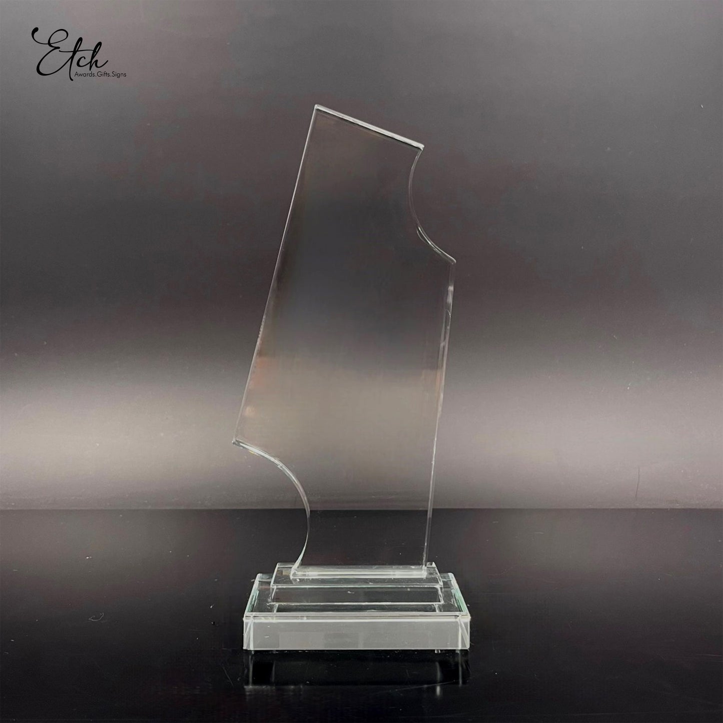 Angular Tinted Trophy Award
