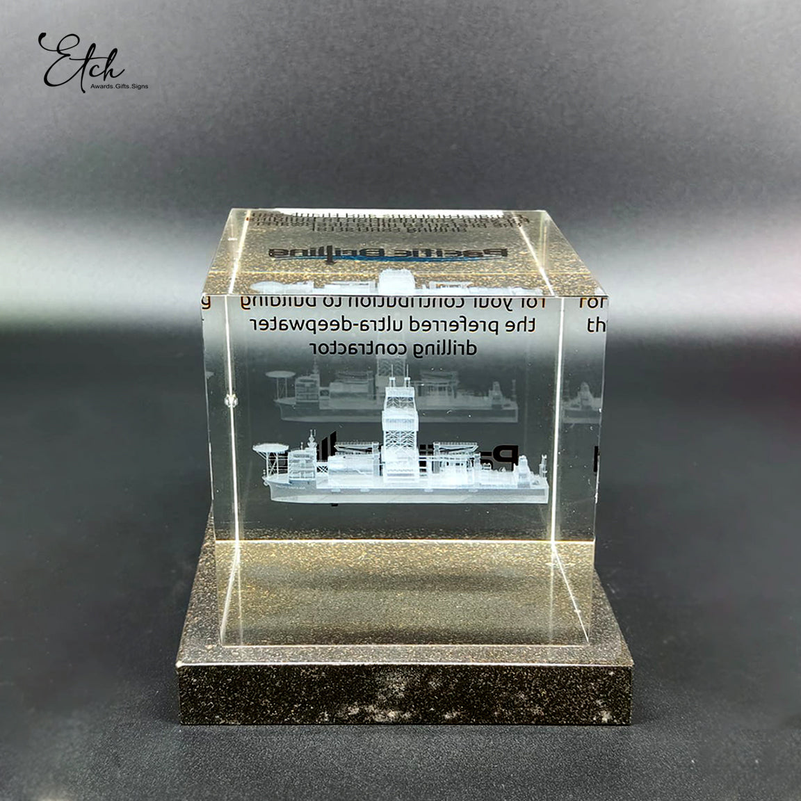 Apex Cube Crystal Award
