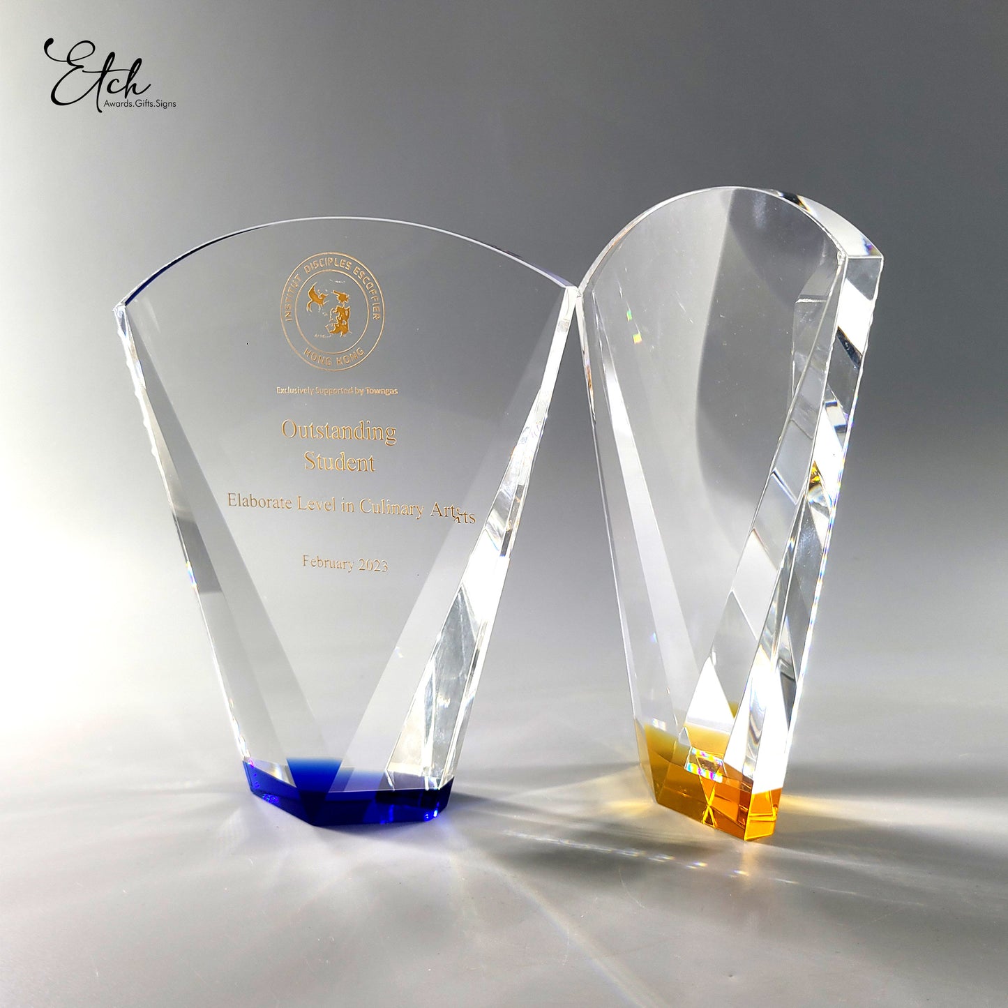 Blue/Yellow Base Tribute Award
