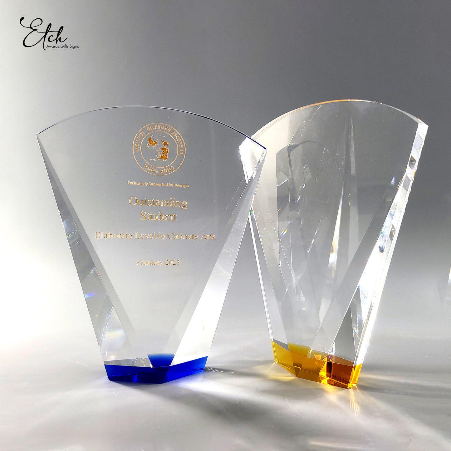 Blue/Yellow Base Tribute Award