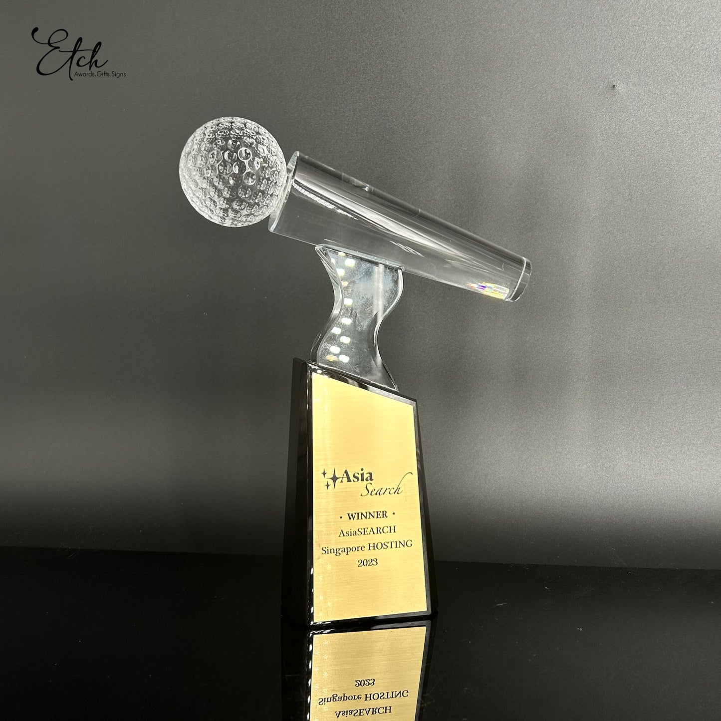 Crystal Harmony Trophy Award