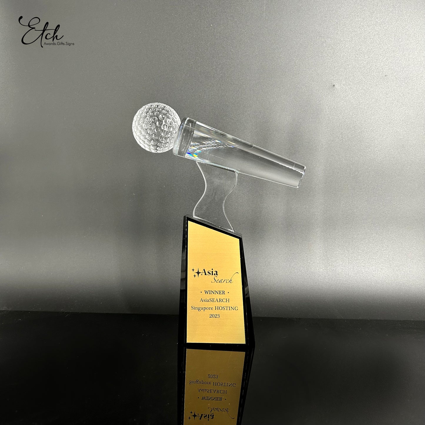 Crystal Harmony Trophy Award