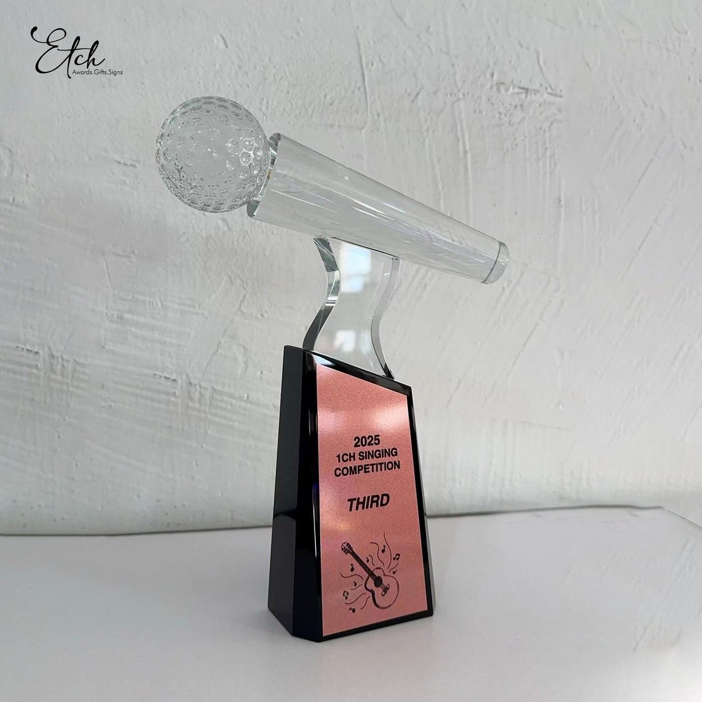 Crystal Harmony Trophy Award