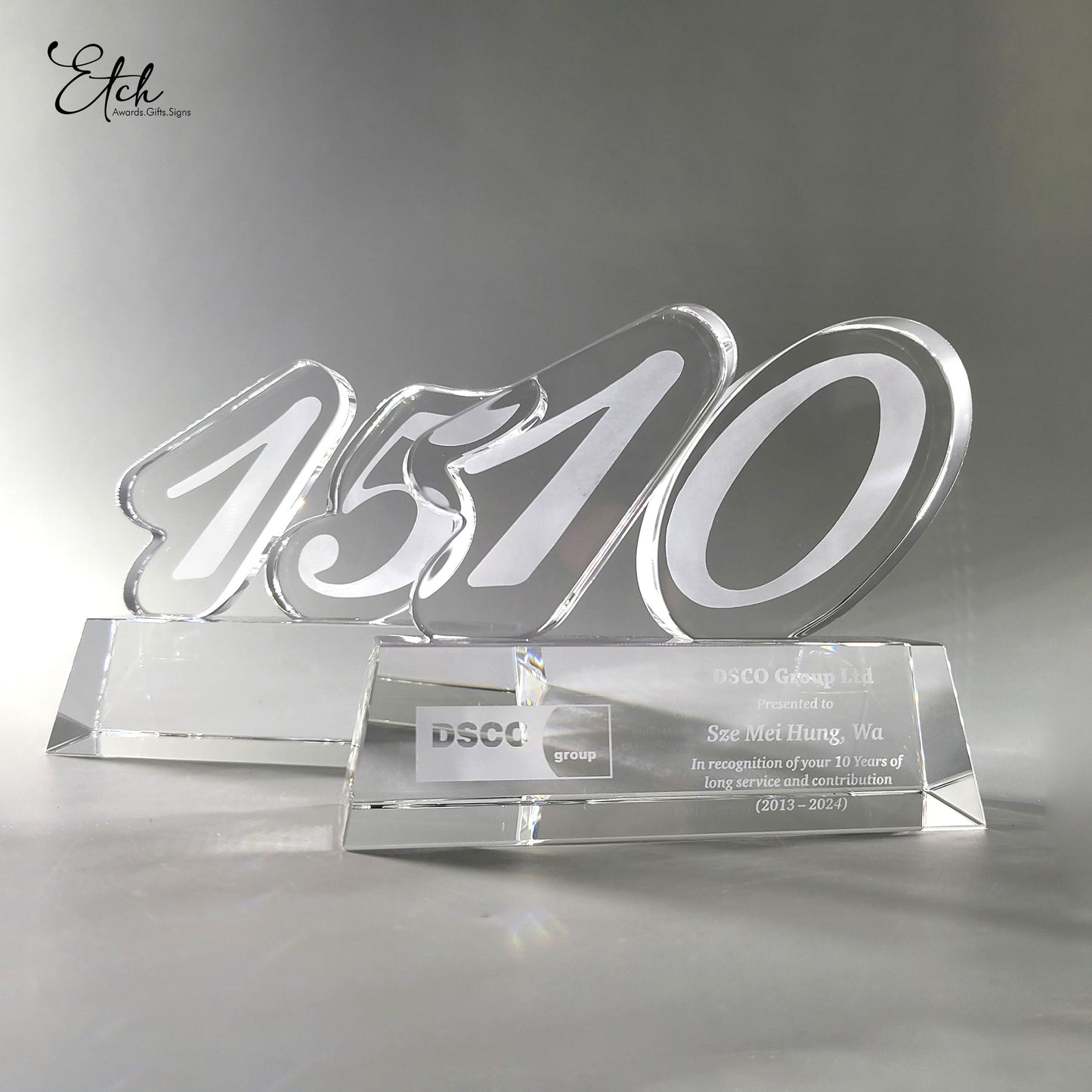 Crystal Long Service Award