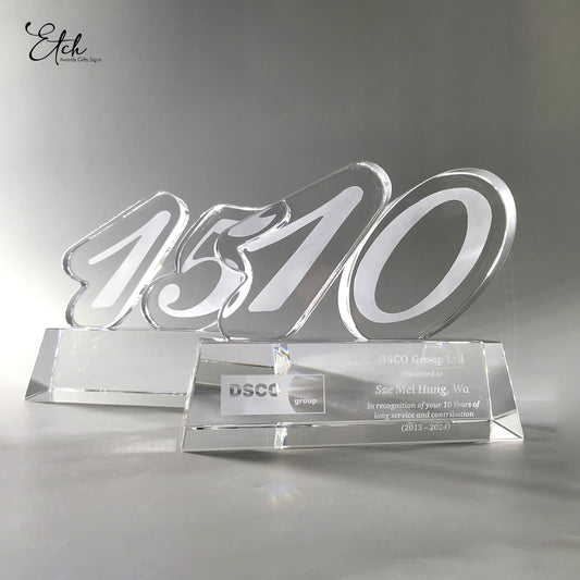 Crystal Long Service Award