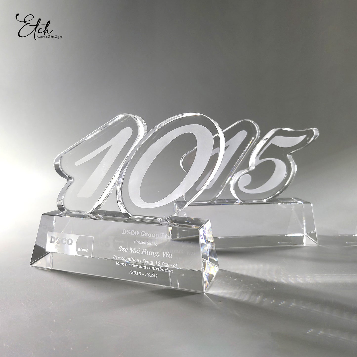 Crystal Long Service Award