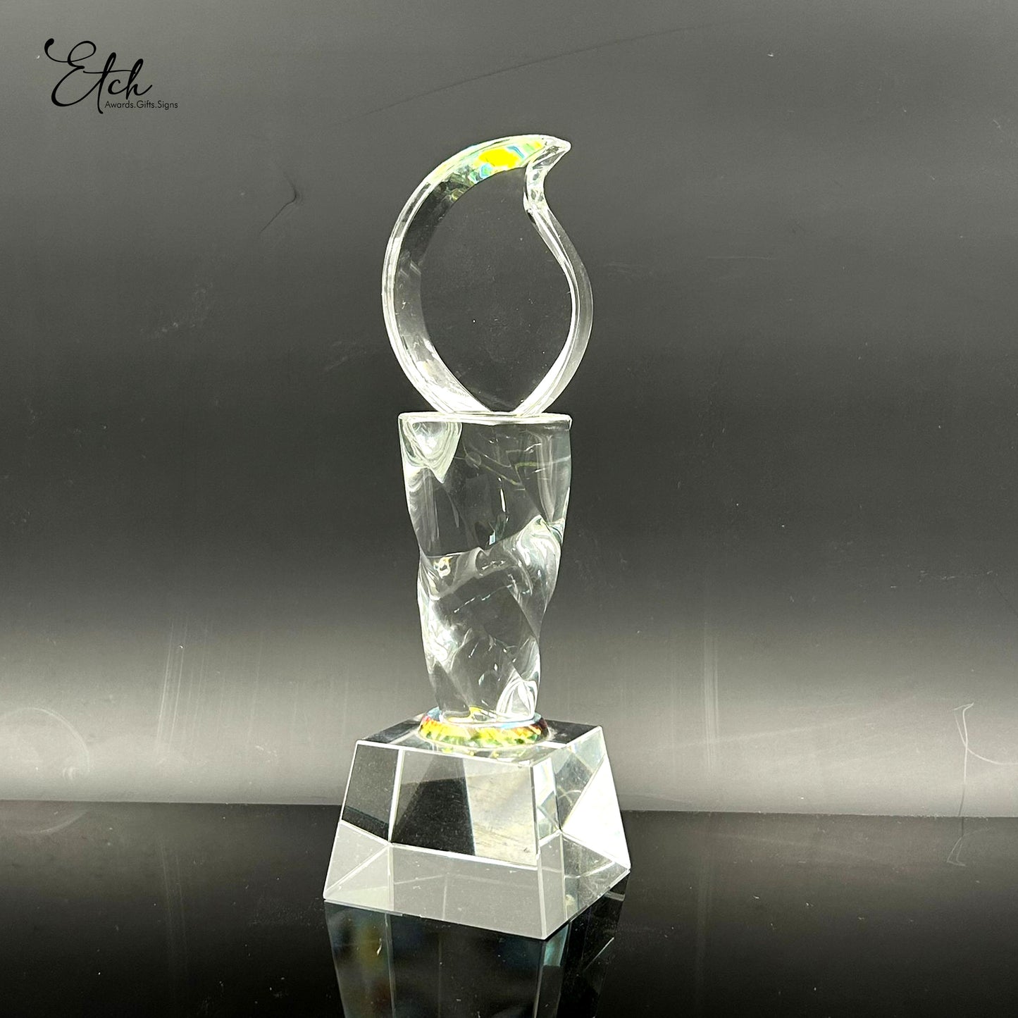 Crystal Torch Trophy Award