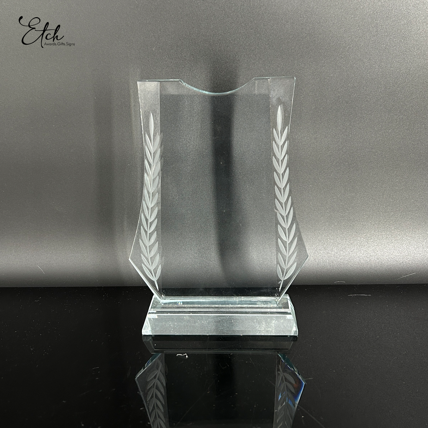 Crystal Verdant Trophy Award