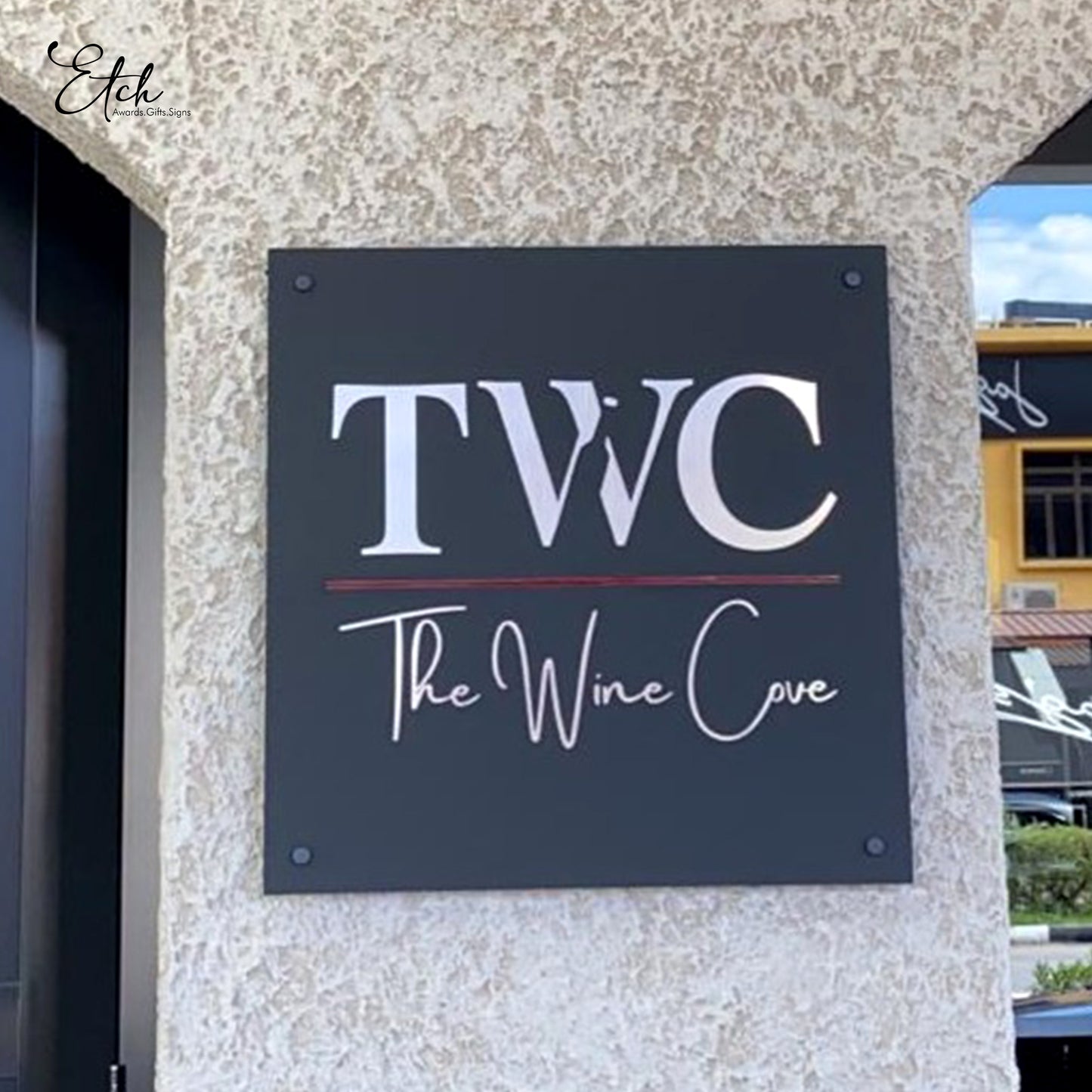 Custom Acrylic Company Sign