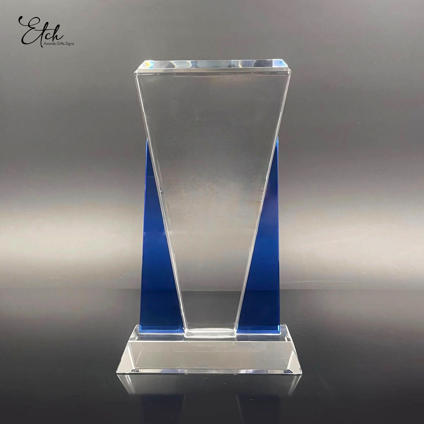 Elegance in Blue Trophy Award