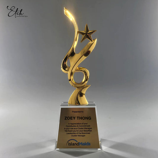 Golden Carvam Stellar Trophy Award