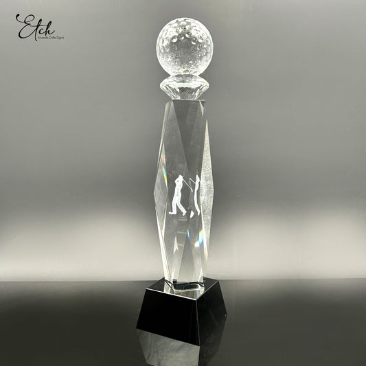 Golf Pro Accolade Trophy Award
