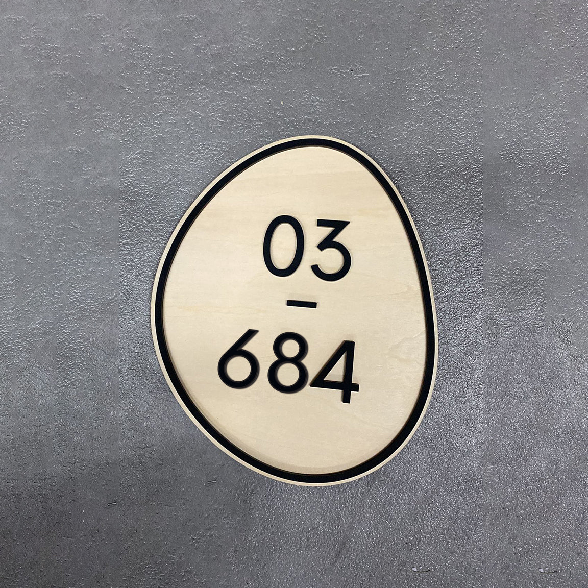 Modern Home Unit Sign