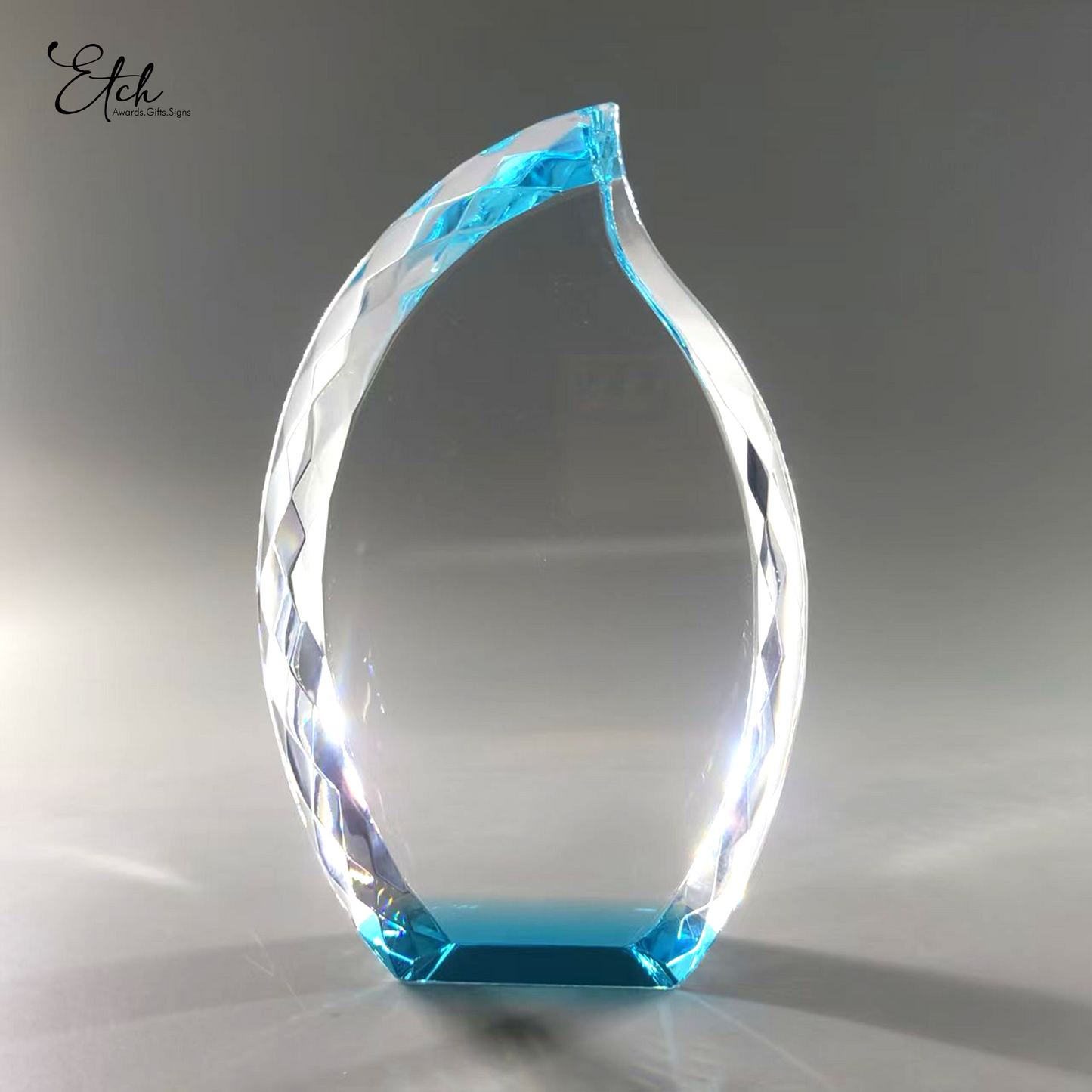 Jeweled Flame Crystal Award