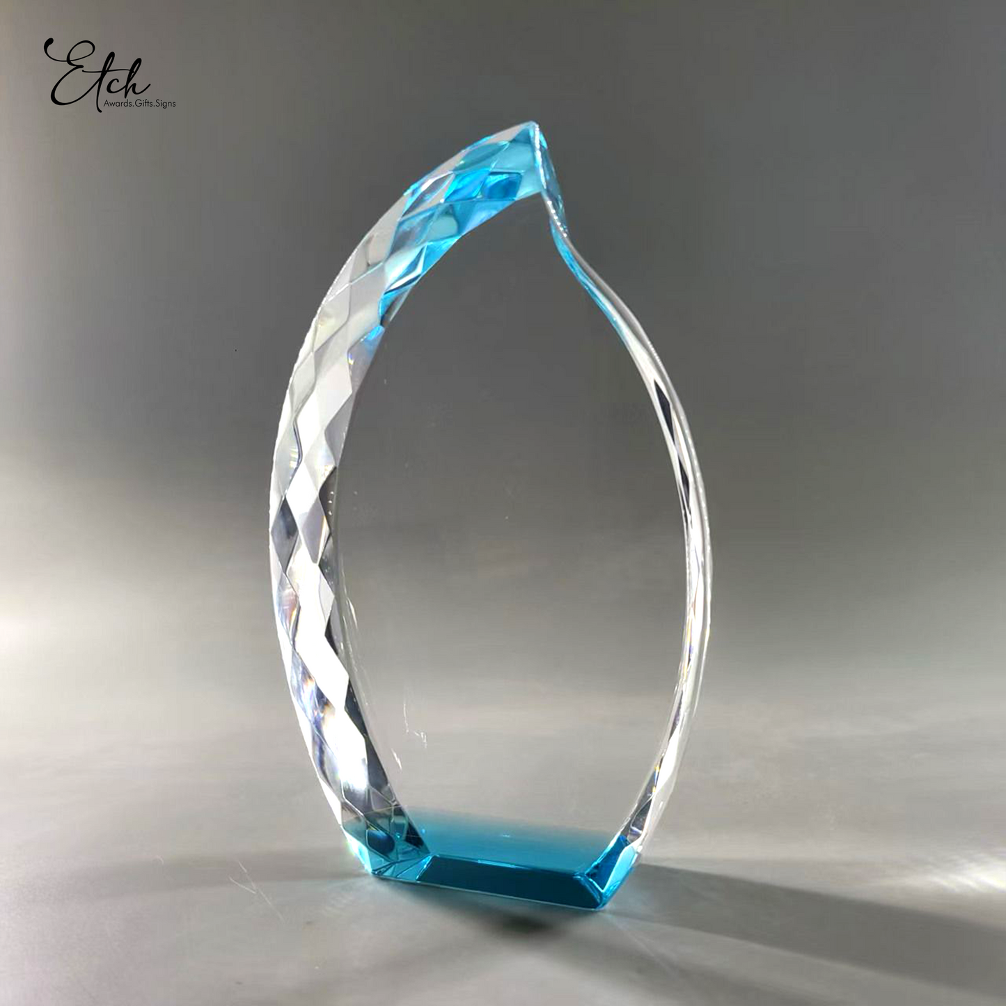 Jeweled Flame Crystal Award