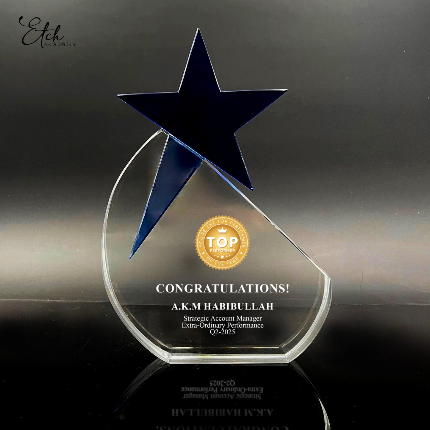 Mediocurvus Blue Star Award