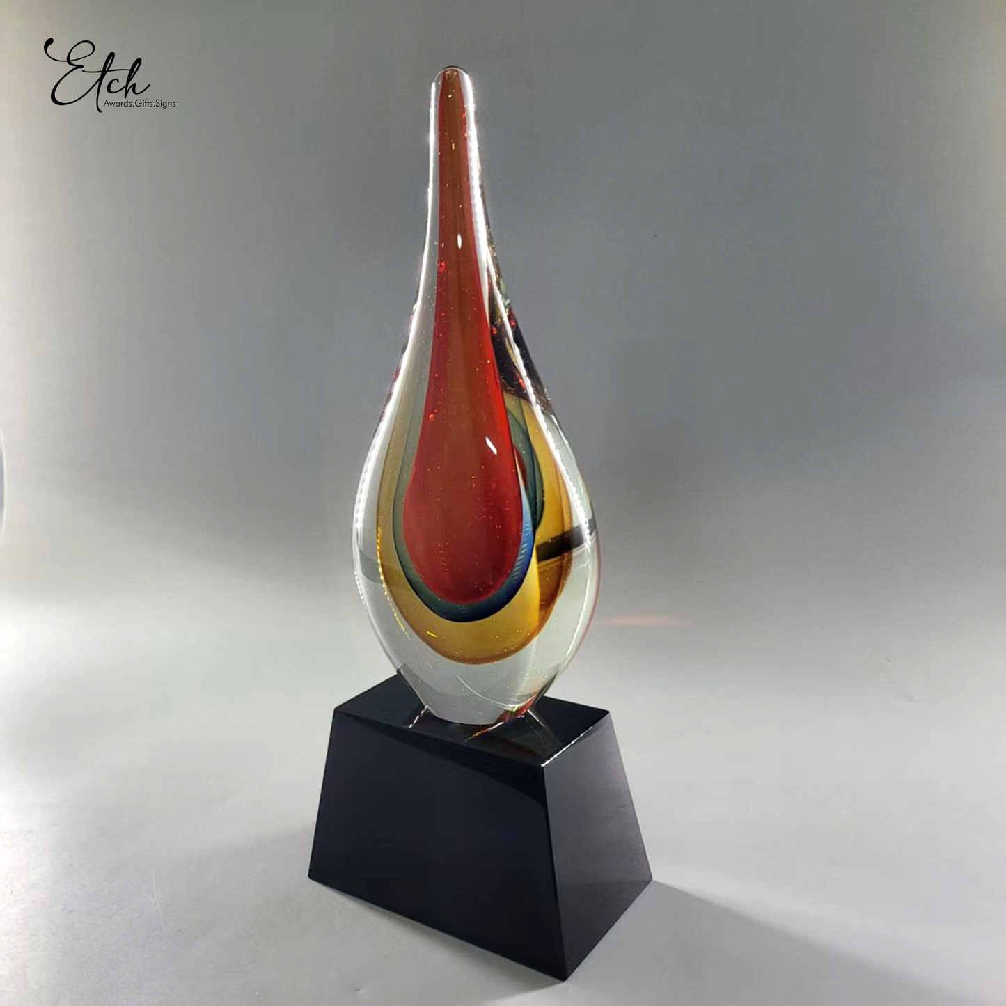 Metallic Raindrop Award