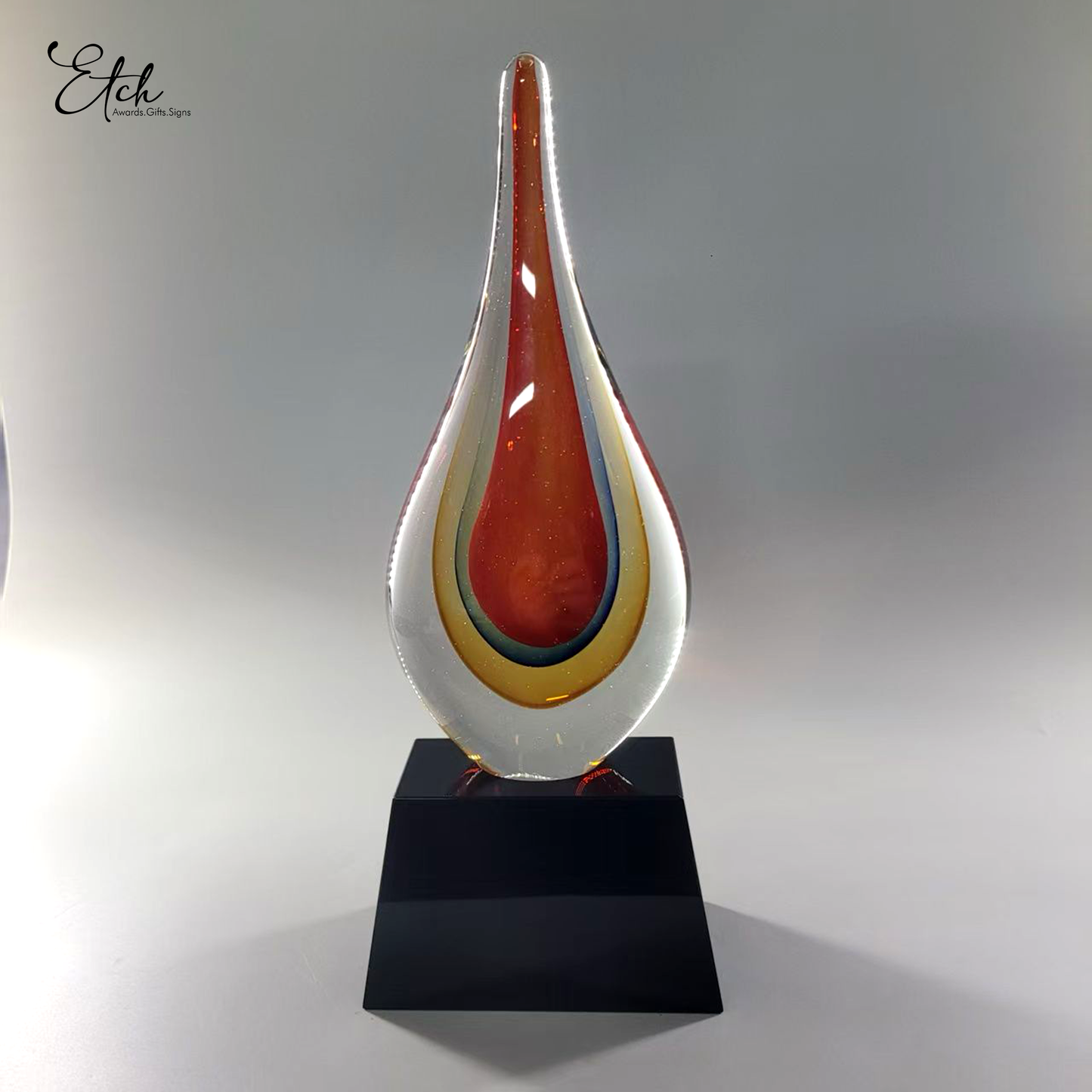 Metallic Raindrop Award