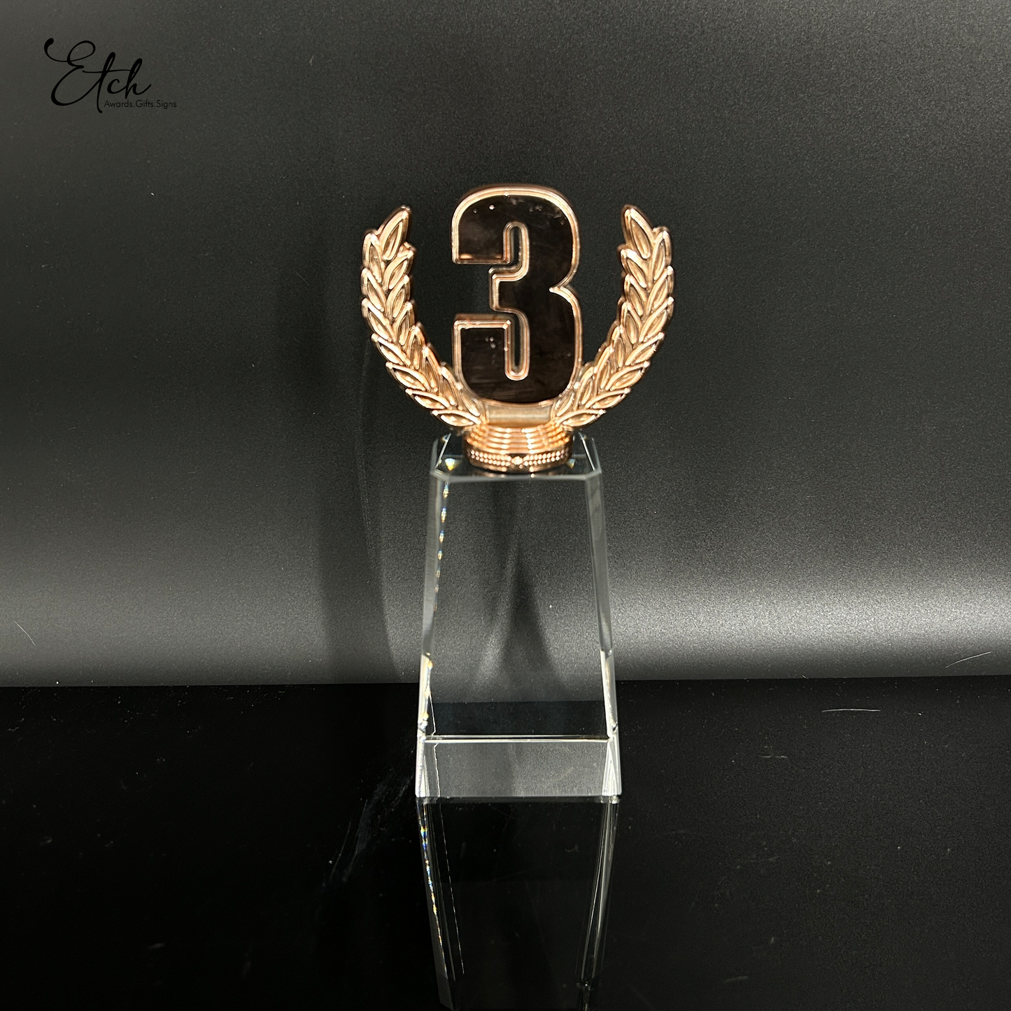 Numerical Triumph Trophy-Tall