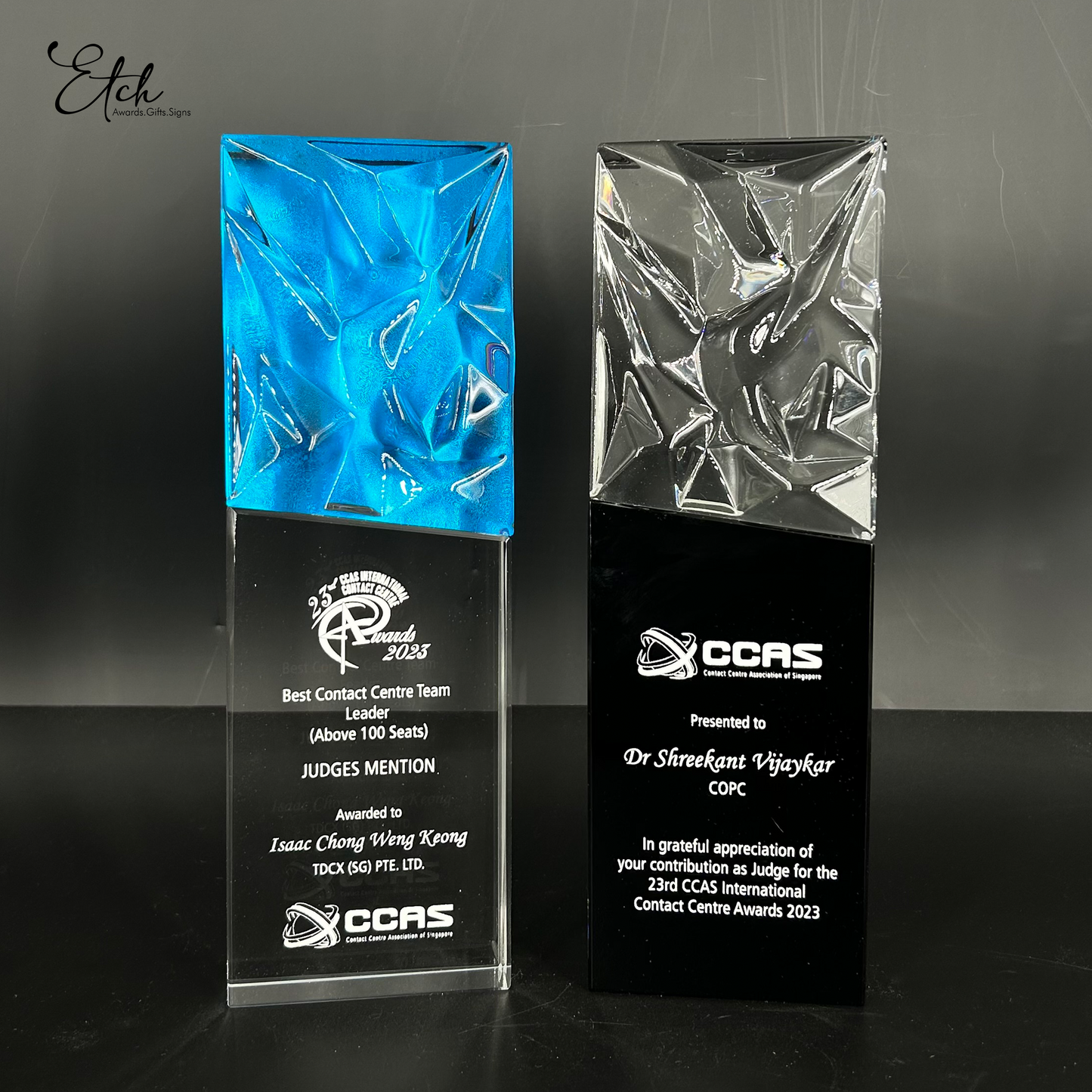 Radiant Mirage Crystal Award