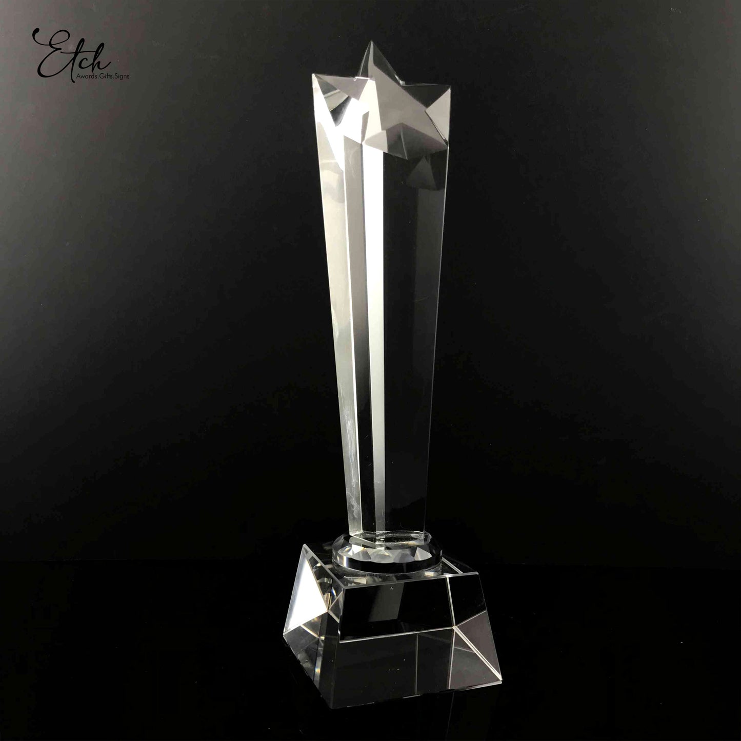 Star Crystal Trophy Award