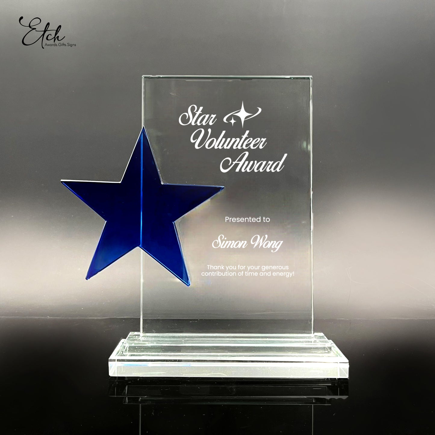 Starlight Tablet Trophy Award