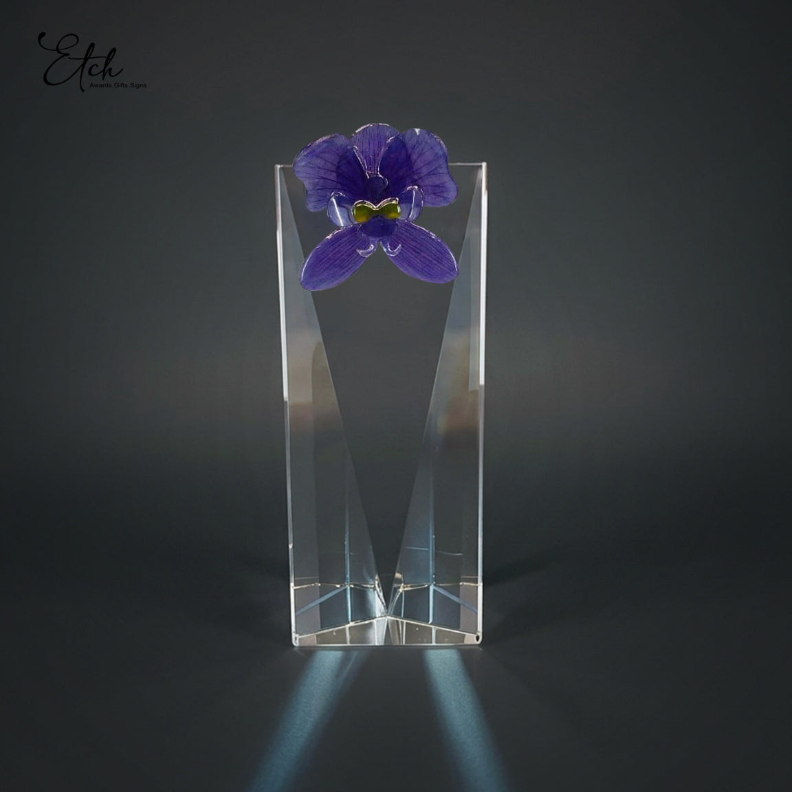 Triangular Orchid Crest Award