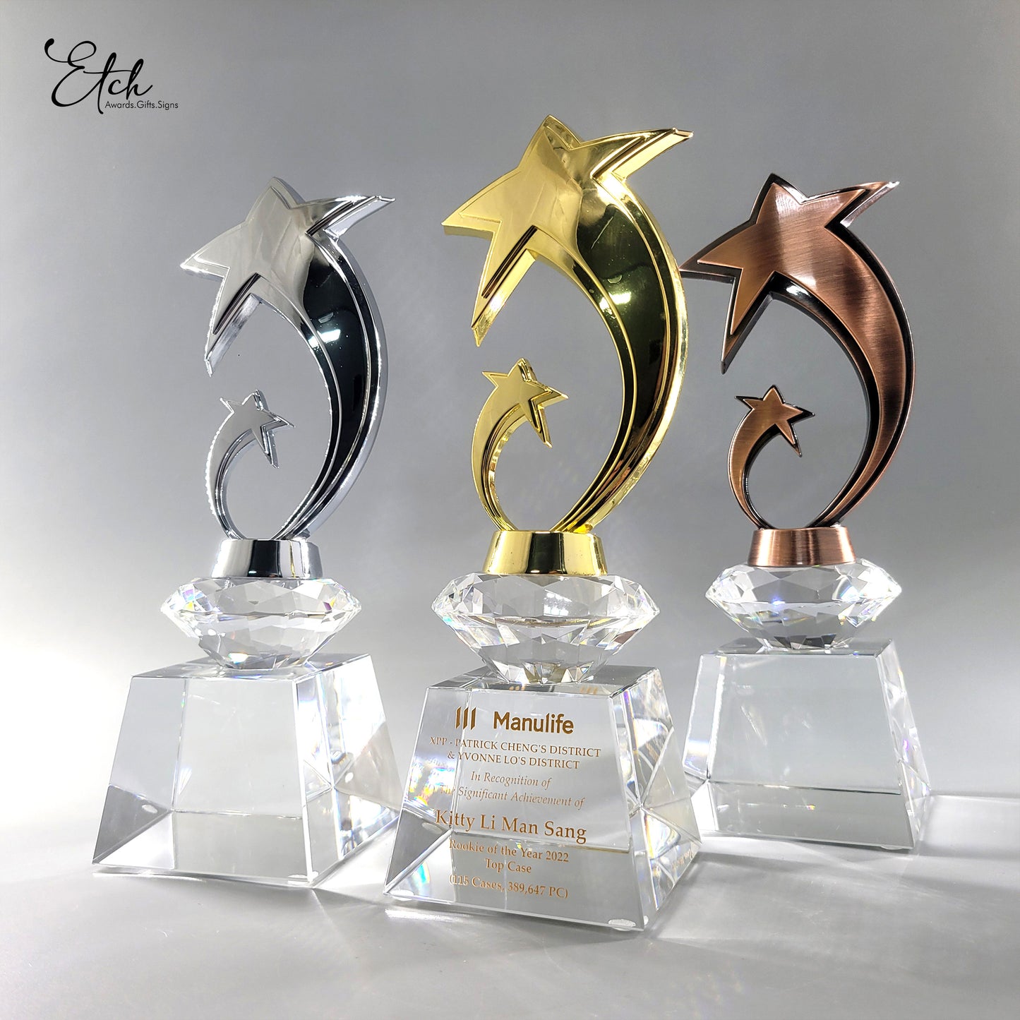 Trio Comet Star Trophy