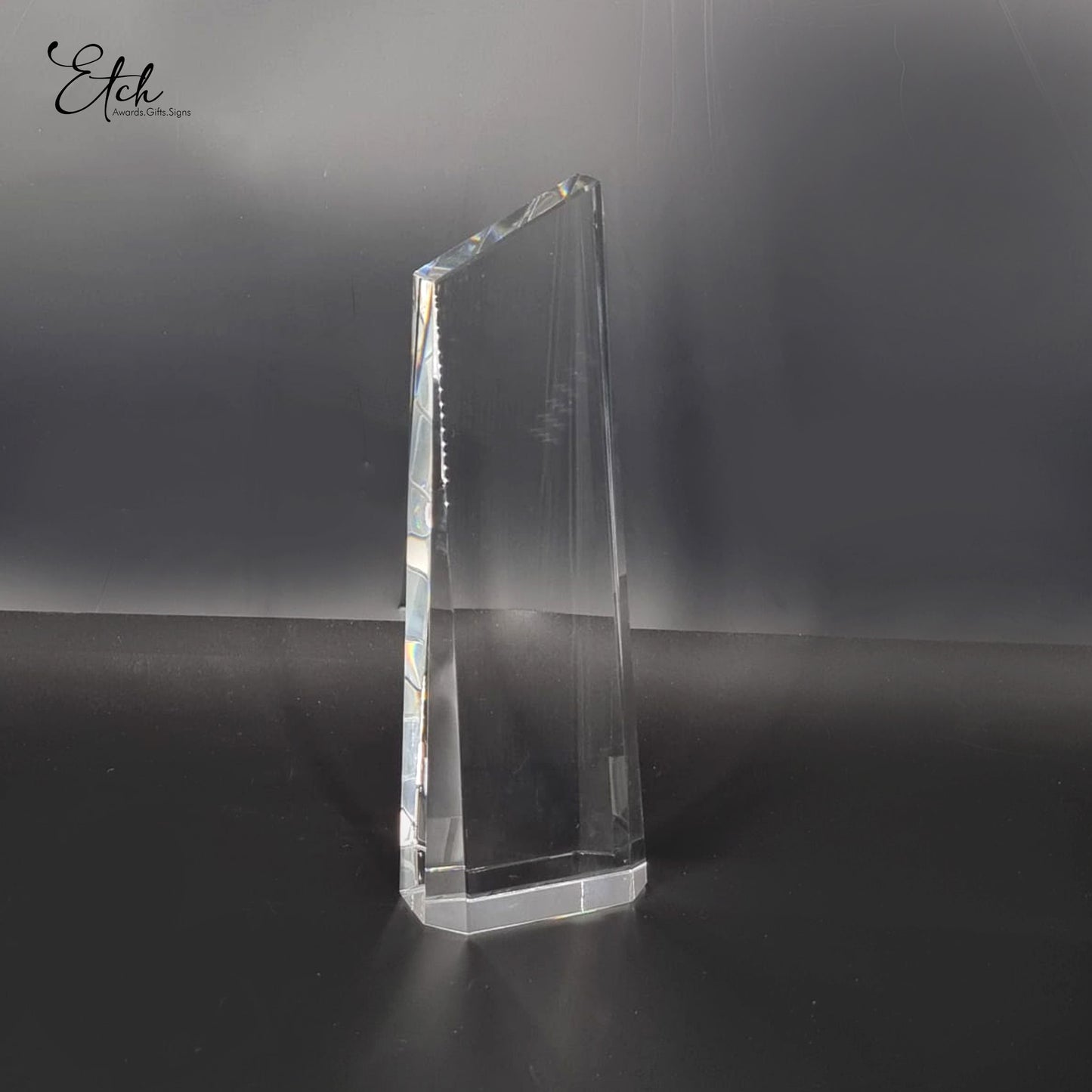 Vertical Clear Prism Award