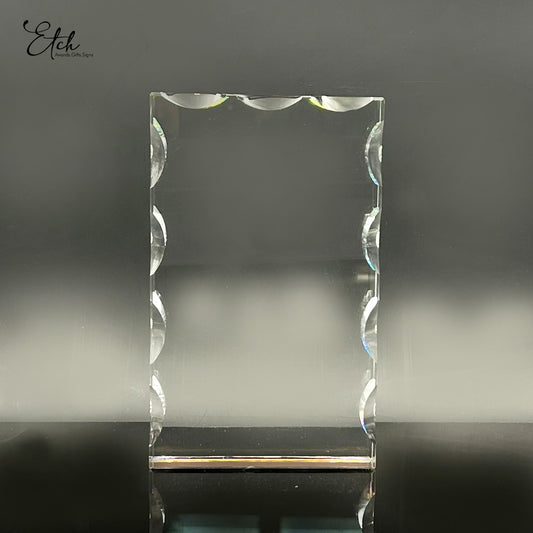 Wavy Crystal Block Award