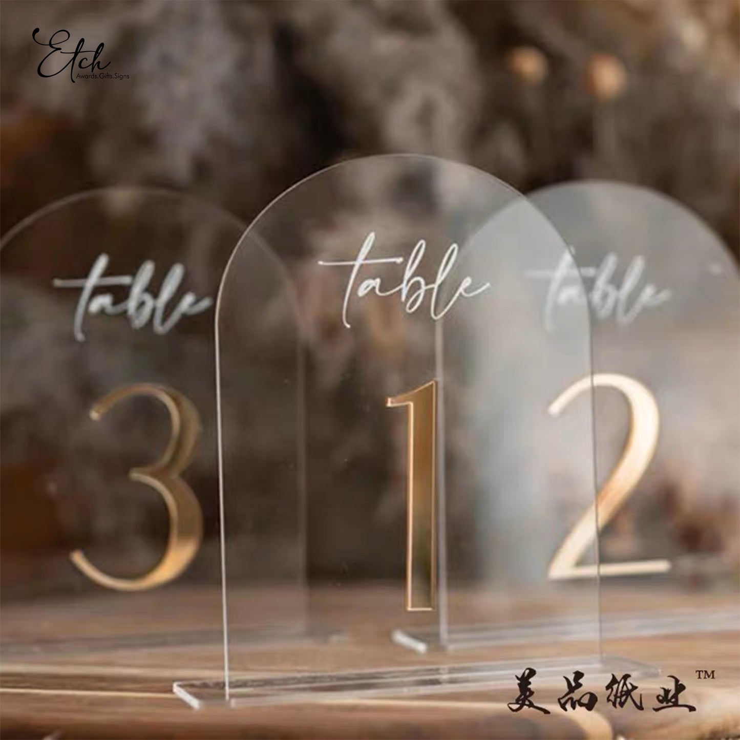 Wedding Table Sign