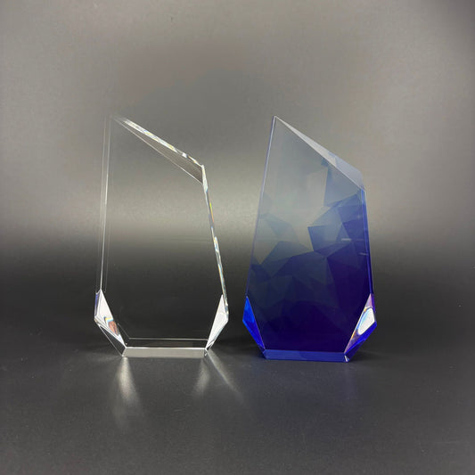 Slanted Peak Crystal Award
