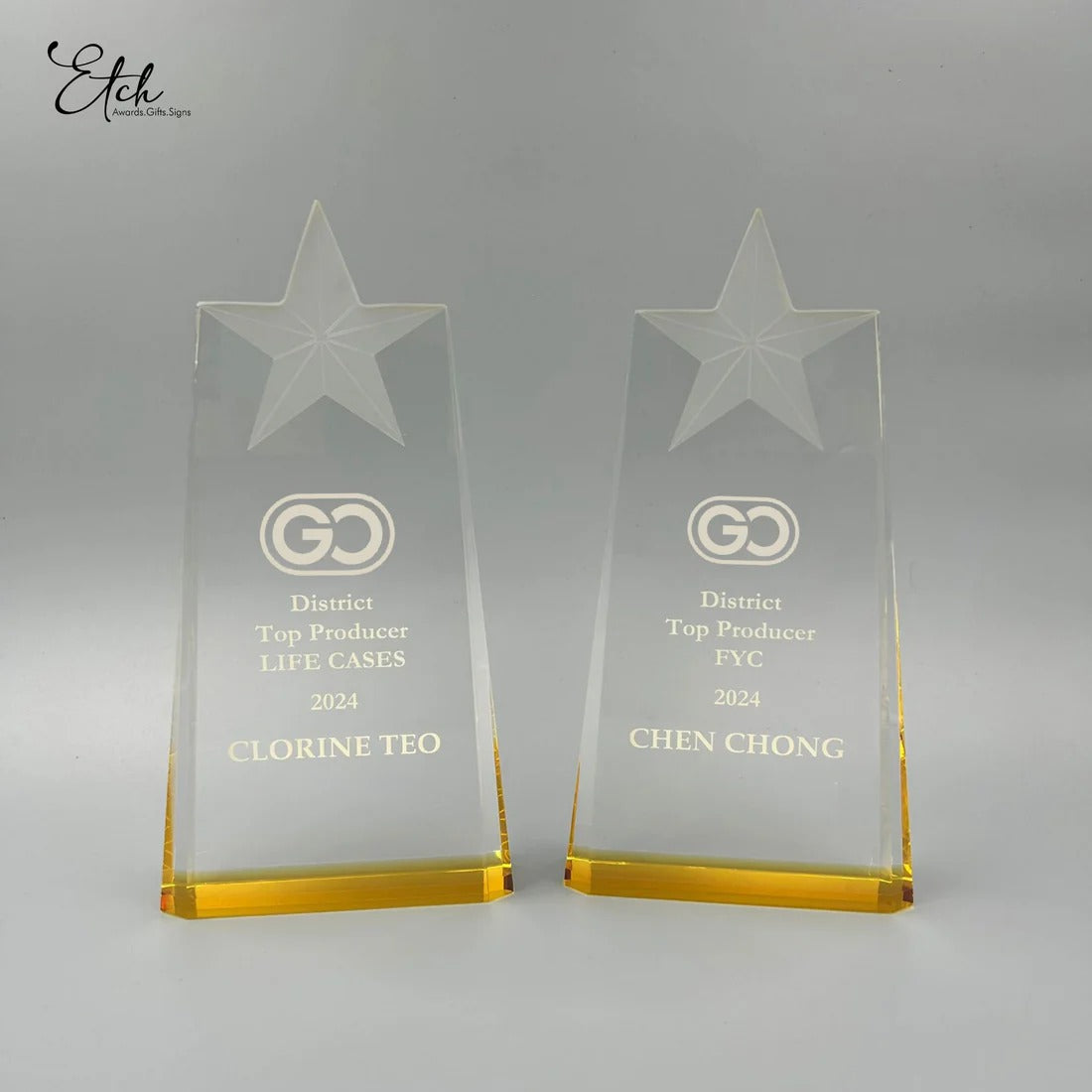 Stardom Slim Square Award