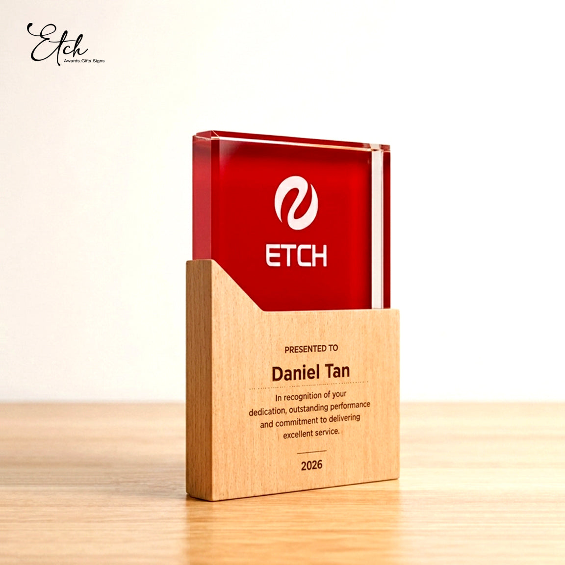 Woodcrest Excellence Recognition Trophy