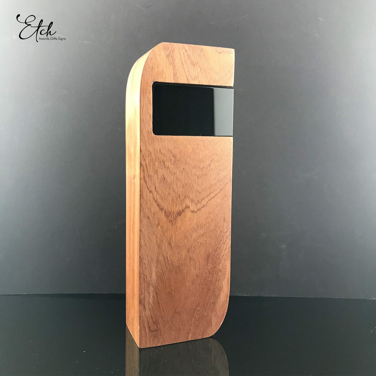 Wooden Black Series Crystal Award