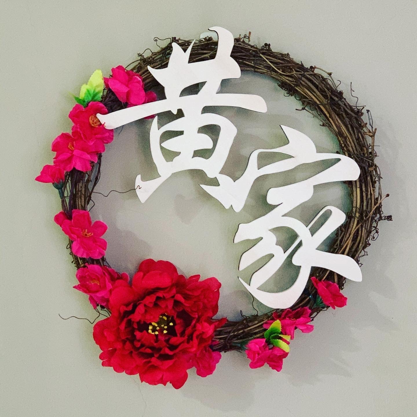 Chinese Surname CNY Display