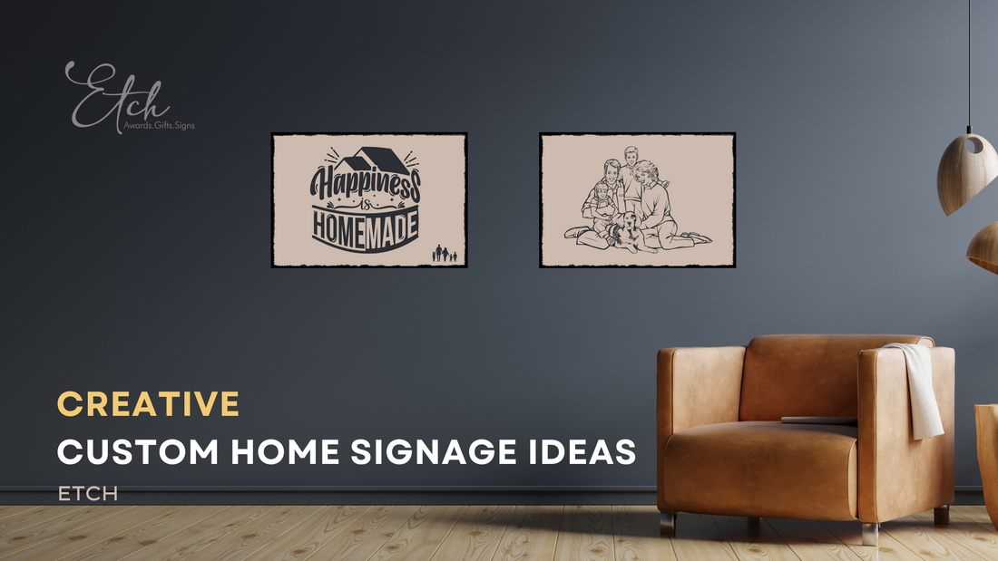 Creative Custom Home Signage Ideas