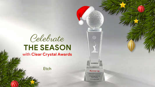 Celebrate the Season with Clear Crystal Awards