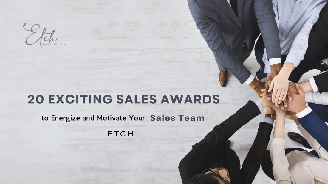 20 Exciting Sales Awards to Energize and Motivate Your Sales Team