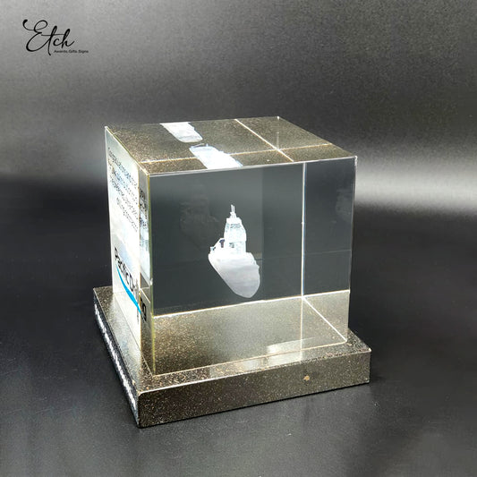 Apex Cube Crystal Award