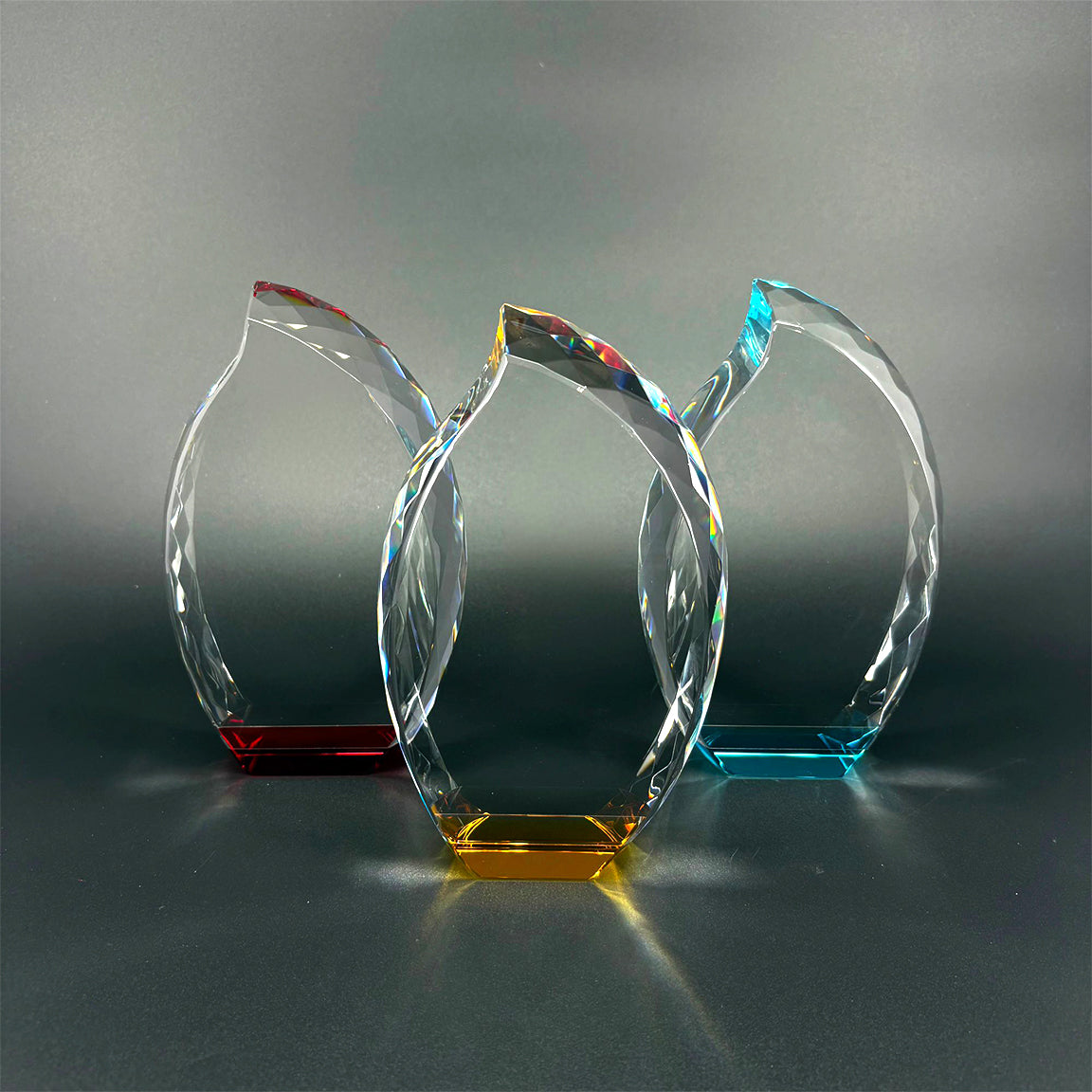 Jeweled Flame Crystal Award