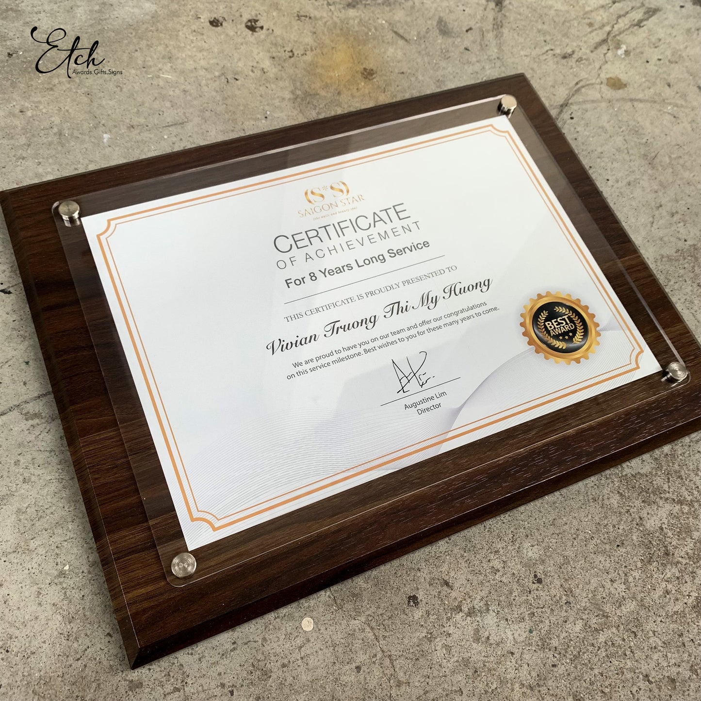 Certificate Print