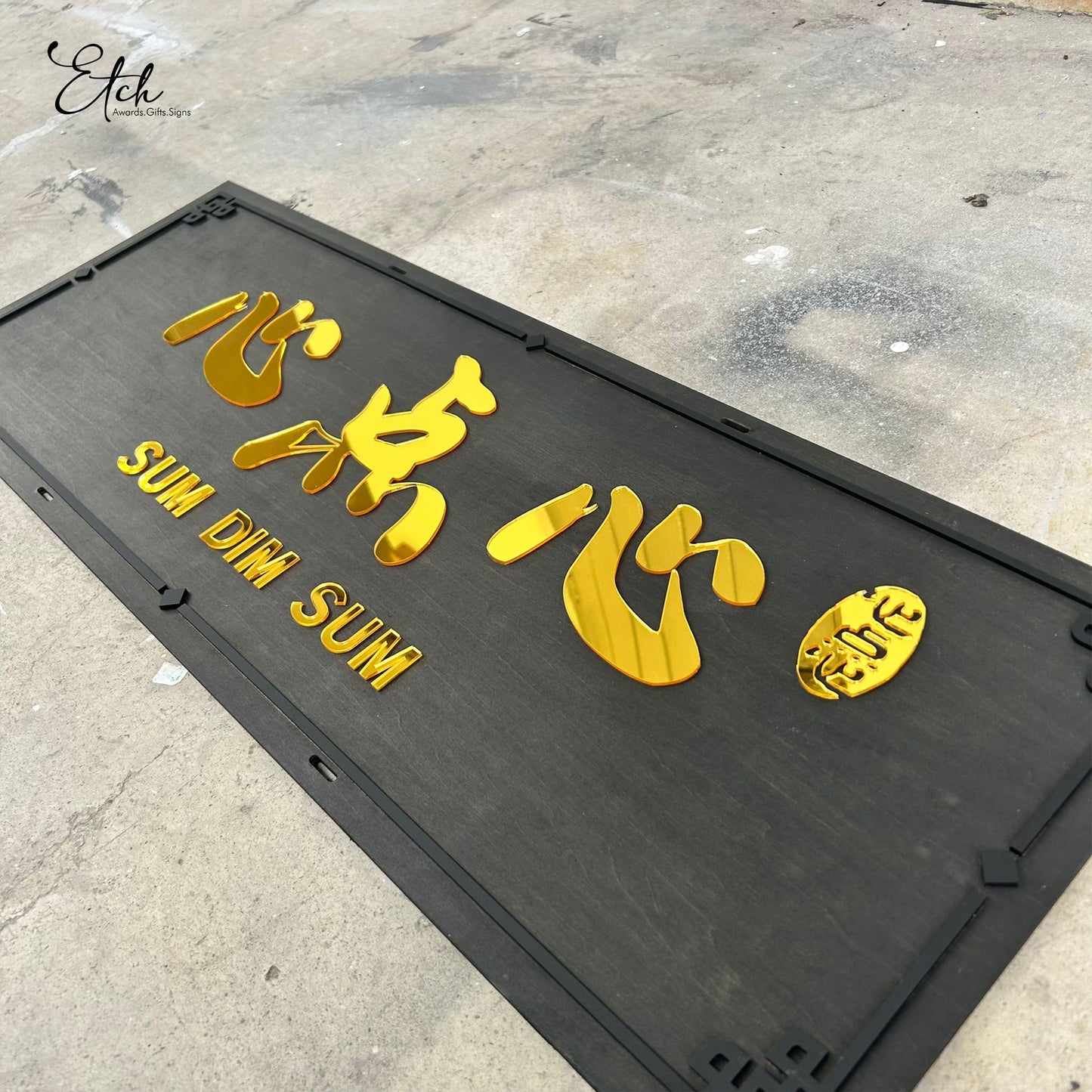 Chinese Characters Sign