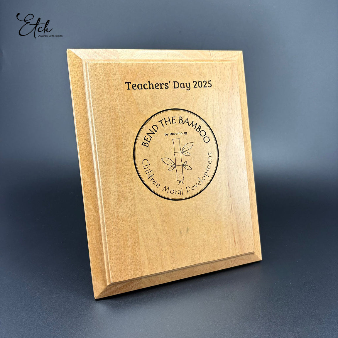 Classic Wooden Plaque