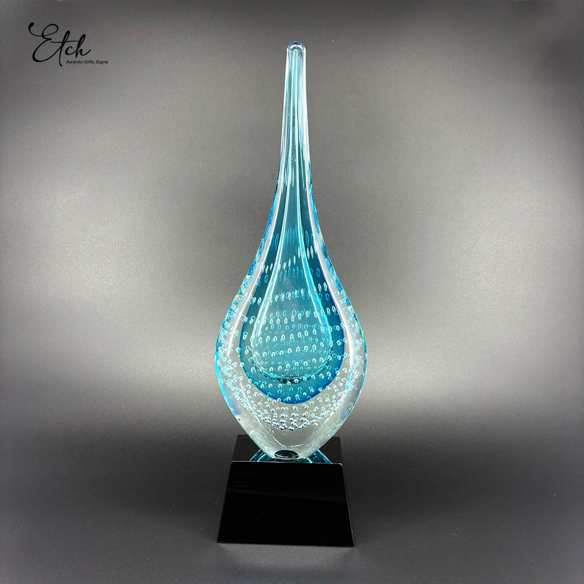 Crystal Blue Raindrop Award